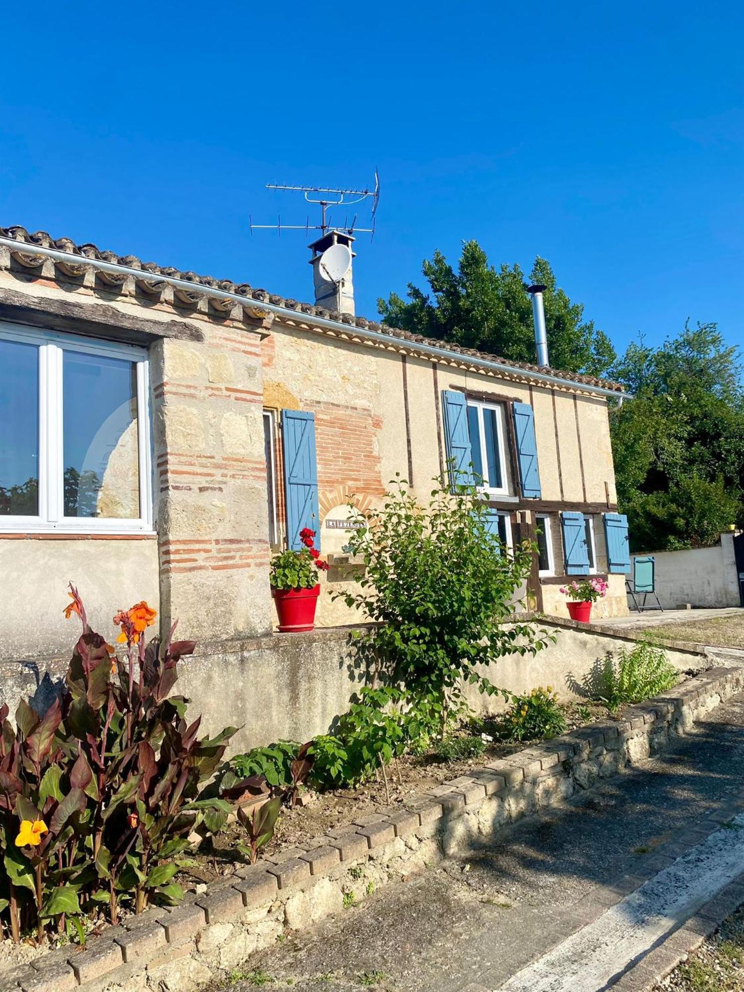Maison D'Hotes La Fezendes Miradoux 外观 照片